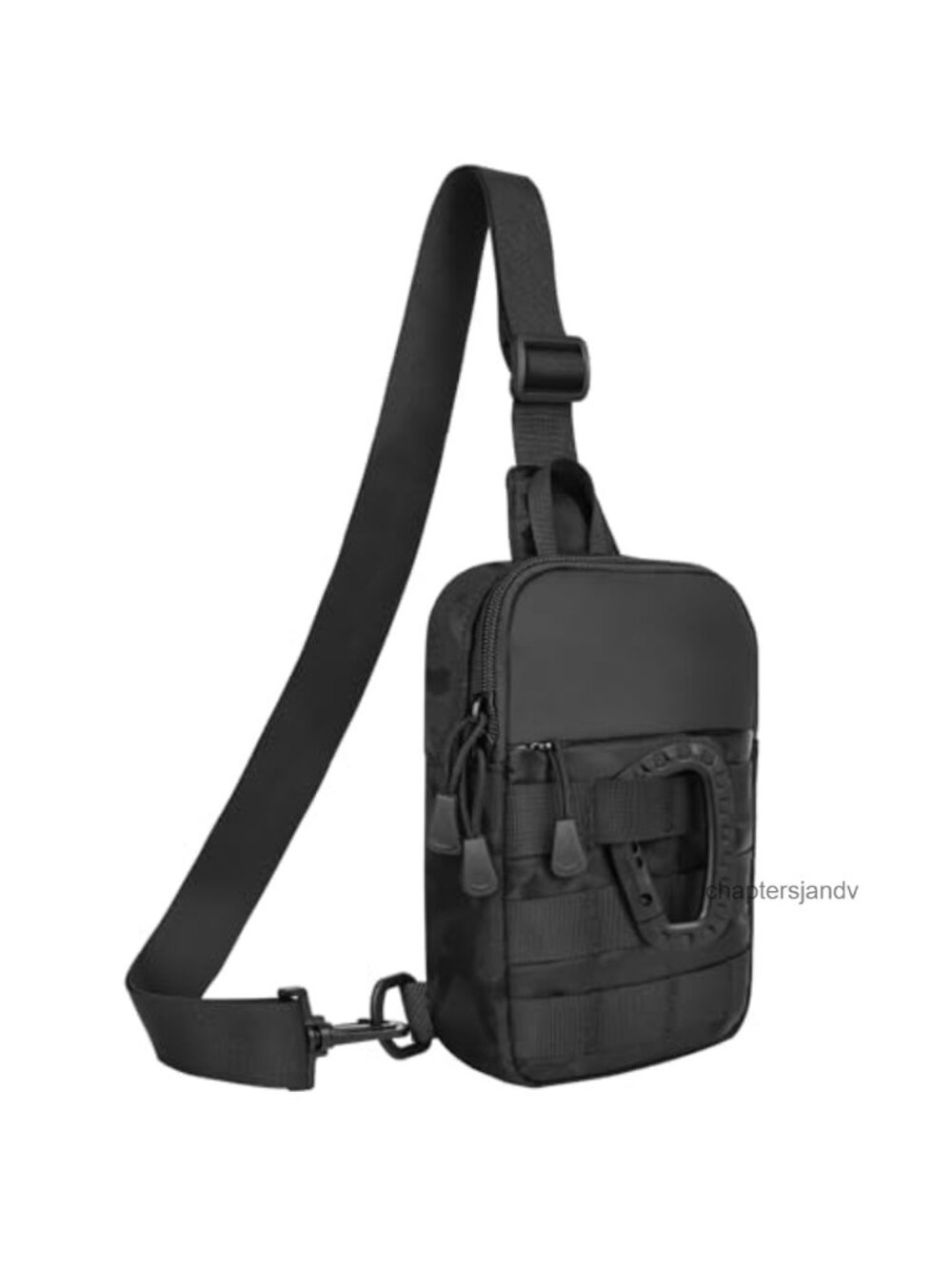 Water-Resistant Nylon Sling Bag Crossbody Chest Bag Mini